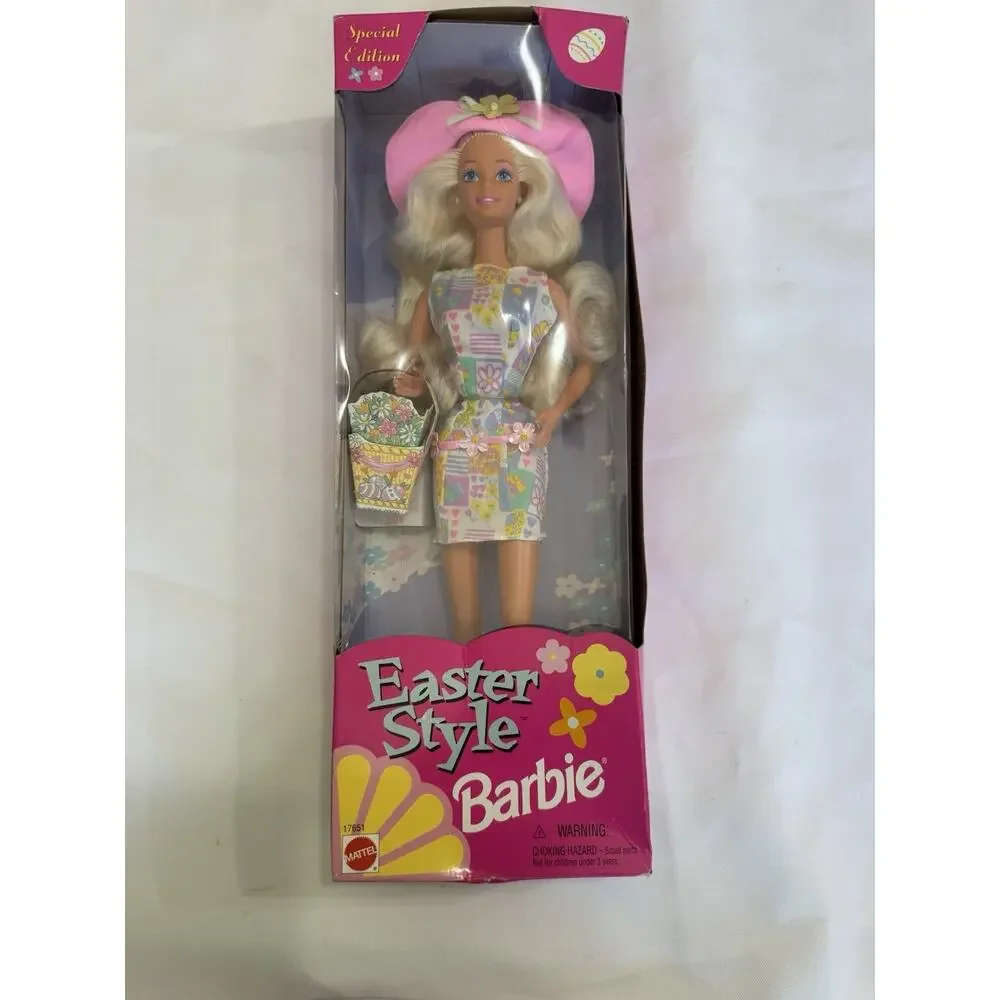 1997 Mattel Easter Style Barbie #17651 Special Edition Doll New In Box NRFB